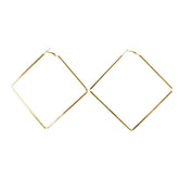 Earrings Women's Geometric Diamond Earrings Earrings